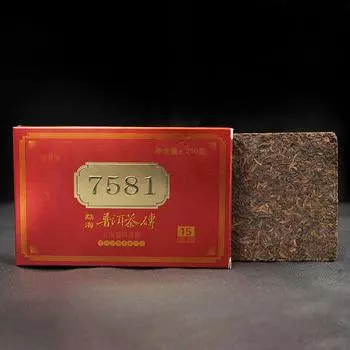 Yunnan Pu er Ripe Tea Brick 250г Пуэр Спелый чай Полезный напиток