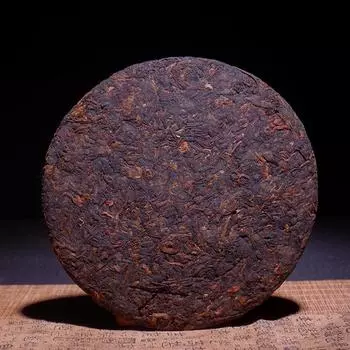 Yunnan Pu er Tea Cake Ice Island 357g Tea Tree King Ripe Pu er Tea