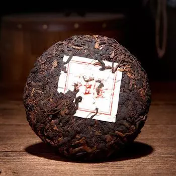 Yunnan Puer Tea Deep Mount Wild Charm Мягкий и сладкий спелый чай Пуэр 100г 100g