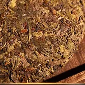 357 г сырого чая пуэр Golden - Leaf Spring из Юньнани: Сладкая симфония из чая - Богатый регион