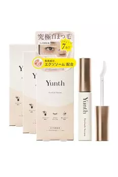 Yunth Eyelash Serum EX 5mL 3 bottles set (Eyelash Serum/Eyelash Serum/Cosmetics/Skincare/Cosmetics/Beauty)