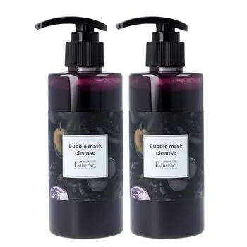 Yuri Takano Esthefact Bubble Mask Cleanse 200 мл x 2 флакона набор Очищающее средство для умывания лица