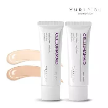 YURIPIBU Cellum amaid BB Cream SPF50+ PA++++1.41oz 40г, Корейская косметика, KBeauty, пробник