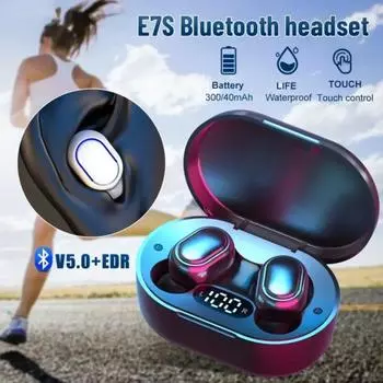 YurKem TWS Беспроводные Bluetooth 5,0 наушники-вкладыши игровые наушники спортивная гарнитура для телефона IOS Android
