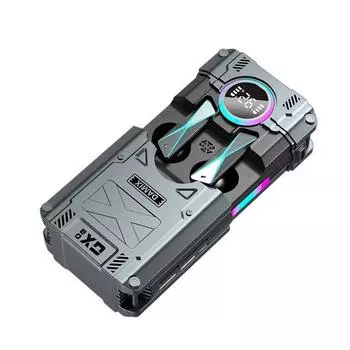 YurKem TWS Bluetooth 5,3 наушники беспроводные наушники HD вызов стерео спортивные водонепроницаемые гарнитуры с микрофоном чёрный