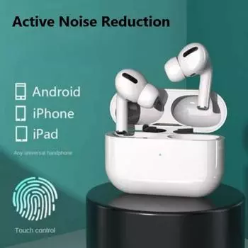 YurKem TWS Pro 3 Игровые беспроводные Bluetooth-наушники GPS-позиционирование Наушники для изменения имени Наушники Беспроводная зарядная гарнитура для телефона IOS Android белый