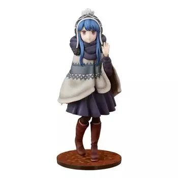 Yuru Shima Rin Shibirenko Camp scale ABS PVC painted finished figure Camp ver. 1/7 &