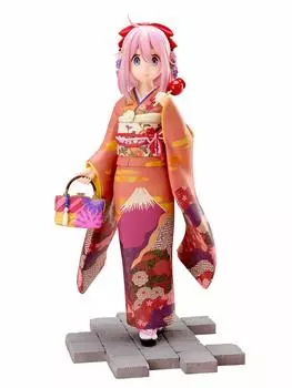 Yurucamp SEASON 2 Kakamigahara Nadeshiko Furisode 1/7 scale PVC painted completed figure AMU-FNX230