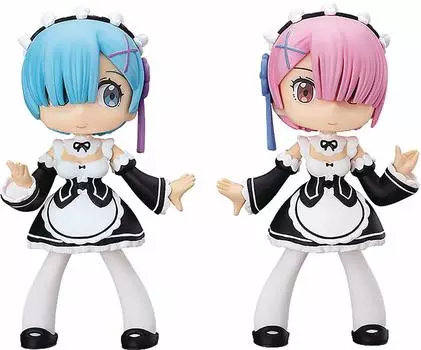 Yurumari Life in Another Rem Ram Мягкая виниловая ПВХ окрашенная подвижная фигурка FC05001 ReZERO - Начальный мир - и немасштабируемая и