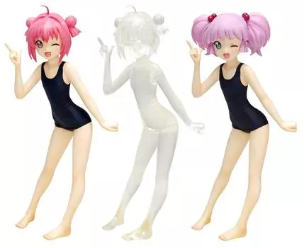 Yuruyuri Akaza Akari Yoshikawa Chinatsu scale PVC painted finished & [Limited Ver.] (1/10 product)