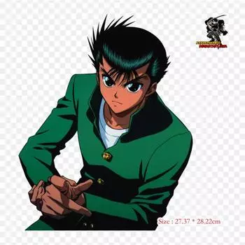 Yusuke Urameshi Hiei Clipart термопереводные картинки, виниловые термопереводные наклейки для глажки, термонакладки на футболку для декора одежды