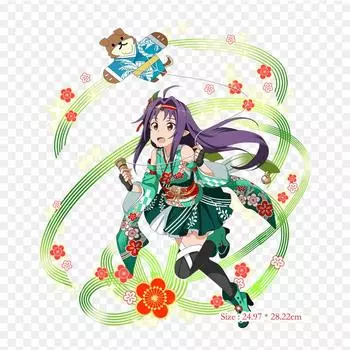 Yuuki Sao Md Sword Art Online Memory Defrag Кирито железные нашивки для одежды, наклейки с аппликациями на одежду, термочувствительный индивидуальный патч