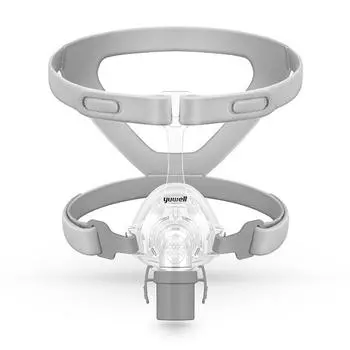YUWELL YN-02 Cpap маски Cpap носовая маска апноэ во сне маска для рта и носа с головным убором для аппаратов cpap для апноэ во сне L
