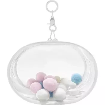 YUYAKESHI Ita Sewn Going Display Oval Doll для хранения мягких игрушек с брелком для ключей 18 см, чехол, сумка, пылезащитный, мешочек, сумка, ПВХ, держатель, игрушки,