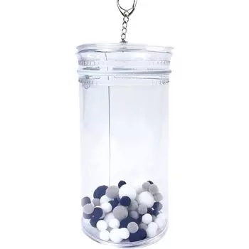 YUYAKESHI OB11 чехол для игрушек bjd trip прозрачная мягкая сумка Itaba для выходной куклы Для выхода брелок Nuiba пылезащитный для хранения (цилиндрический, помпоновый шар