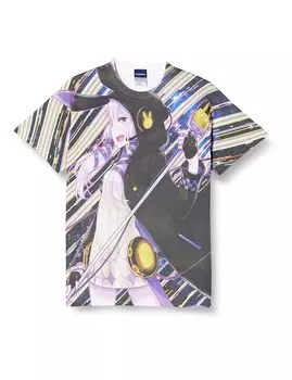 Yuzuki Yukari Yuzuki Yukari Rin Full Graphic White M T-shirt Size белый