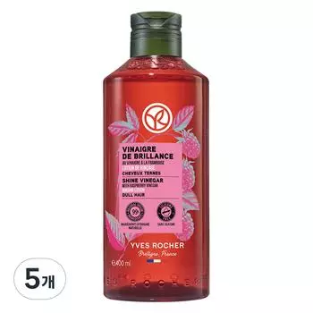 Yves Rocher Малиновый уксус для волос и кожи головы, 5 шт., 400 мл