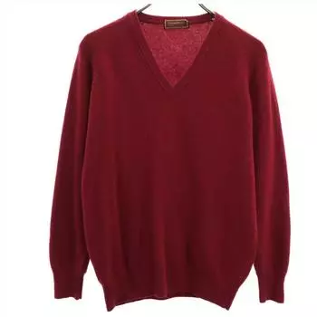 YVES SAINT LAURENT 90s Made in Japan Cashmere Blend Old Long sleeve V neck sweater Men s Used