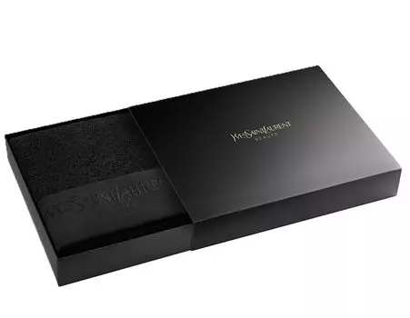 Yves Saint Laurent Towel Set Black [Item]