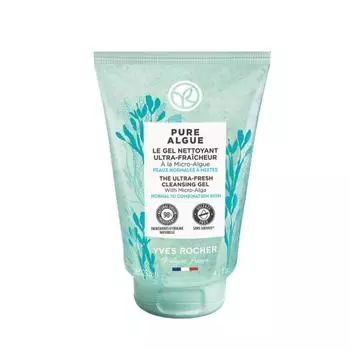 Yvesrocher Pure Algae Ultra Fresh Очищающий гель 125 мл FREE