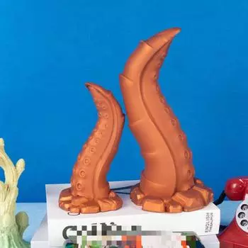 YWZAO Анальная пробка Щупальце Жидкий Силиконовый Присоска G74 Small