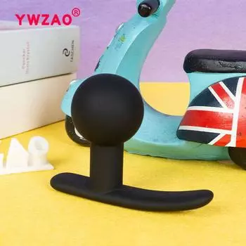 YWZAO Анальная пробка силиконовая круглая для выхода G45 M