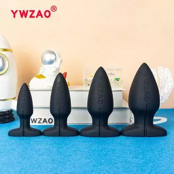 YWZAO Анальные пробки Жидкий силикон Мягкий выхлопной дизайн Для использования снаружи G94 M 3.2cm