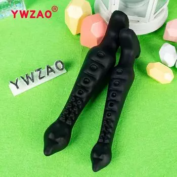 YWZAO Анальные пробки Жидкий Силиконовый Щупальце Для Использования Наружу G90 M 3.4cm