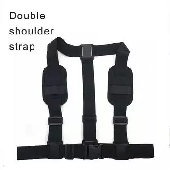 YX21 Профессиональный регулируемый нейлоновый жилет с двойным ремешком для экшн-камеры с поясом