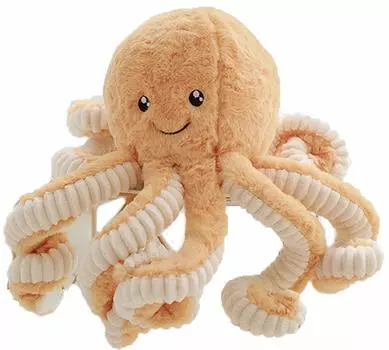 YYFRIEND Cute Plush Simulation Octopus Toy Pillow Home Decoration