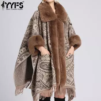 YYFS Женская мода повседневная осень-зима с длинным рукавом куртки и пальто пуховики Size: One Size хаки