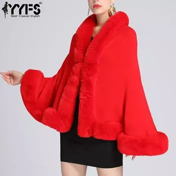 YYFS Женская мода Повседневная Осень Зима Однотонные принты Длинные рукава Куртки и пальто Пуховики Size: One Size красный