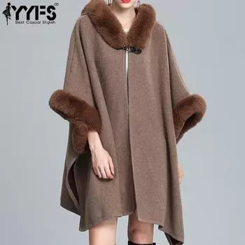 YYFS Женская мода Повседневная Осень Зима Однотонные принты Длинные рукава Куртки и пальто Пуховики One Size хаки