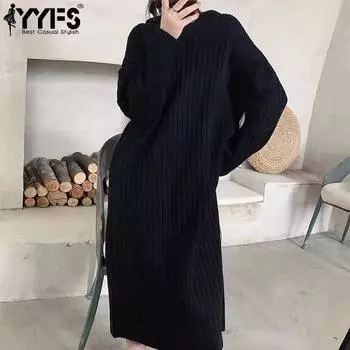 YYFS Женская мода Повседневный Осень Зима Однотонный Принт Длинный Рукав С Капюшоном Свитеры One Size серый