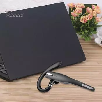 YYK-525 Bluetooth-compatible 5.1 Earphone Digital Display Noise Reduction Business Single Handsfree Wireless Earbud for Driving B