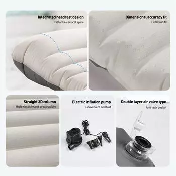 YZ для Tesla Model Y Матрас Автомобильный самонадувающийся Матрас для путешествий Матрас для сна Надувной Матрас для кемпинга в автомобиле Tesla