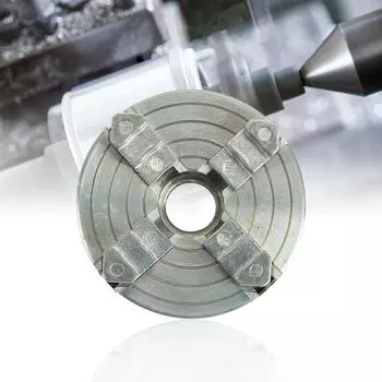 Z011A Мини-токарный станок, 4-кулачковый патрон с зажимным инструментом шатуна M12