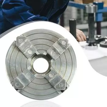 Z011A Мини-токарный станок, 4-кулачковый патрон с зажимным инструментом шатуна M12