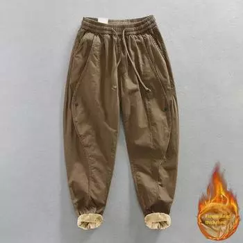 Z640 Мужской плюшевый повседневный комбинезон Large