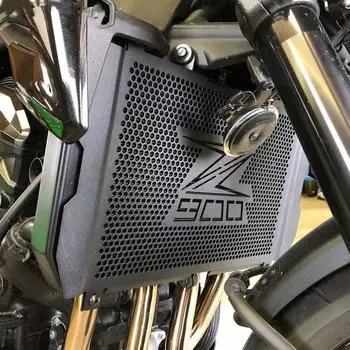 Z900 аксессуары для мотоциклов, решетка радиатора, защитная крышка для Kawasaki Z900 Z 900 2017 2018 2022 чёрный
