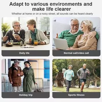 Z-109TX Усилитель звука для слухового аппарата для ушей, высококачественная цифровая версия, магнитная перезаряжаемая, 0 синий