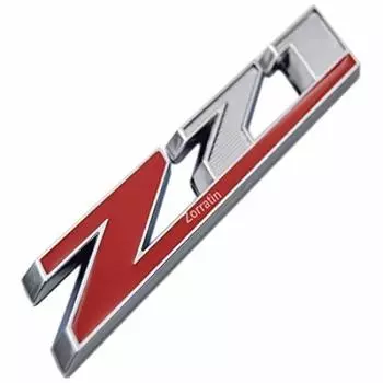 Z 71 Emblem Badge Plate Decal (5 inch) красный