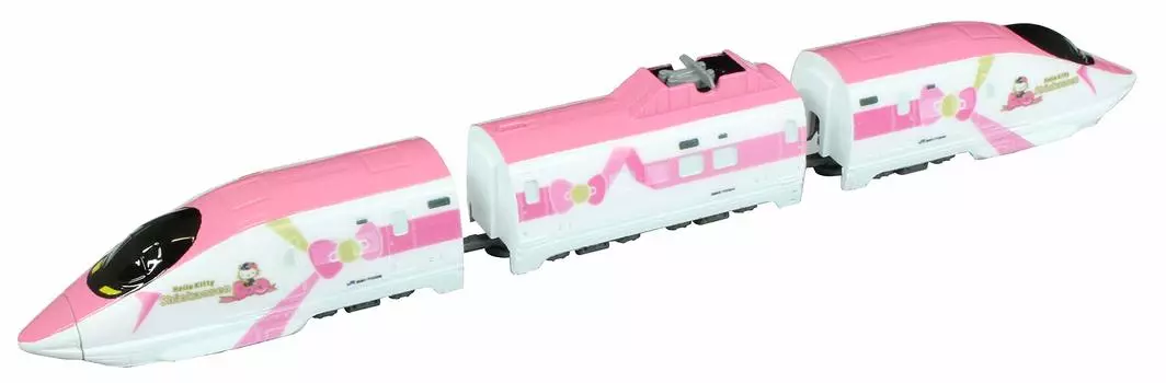 Z Gauge Z Shorty 500 Series Hello Kitty Shinkansen Railway Model Train ST008-2