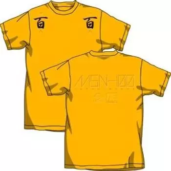 Z Gundam Hyakushiki Hyakuhyaku T-shirt Gold Size:XL
