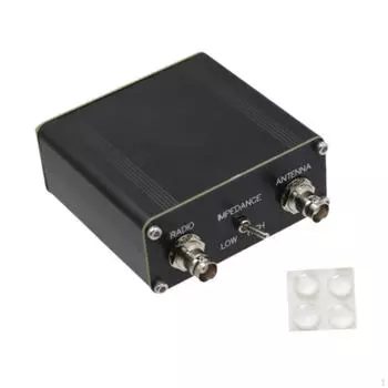 Z-match ручной антенный тюнер тюнер с ножной подставкой 3-28 МГц высокопроизводительное устройство BNC