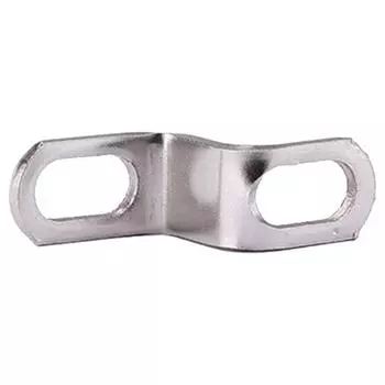 Z-образный кронштейн Z-образный зажим для крепления глушителя Z-образный опорный кронштейн для мотоцикла из нержавеющей стали серебристого тона для большинства