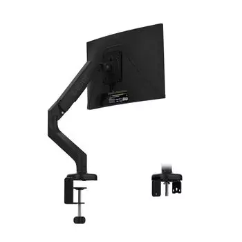 Z PC monitor LCD display single compatible with load capacity gas spring grommet type clamp compatible with black Z-Edge arm, arm, arm, 13~32 inches,