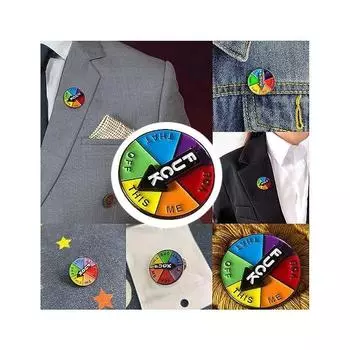 Забавная эмалированная прялка, художественные значки, брошь для женщин/мужчин, милые твердые эмалированные булавки для курток, рюкзаков One Size