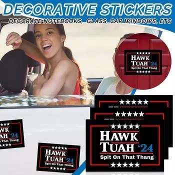 Забавная Автомобильная наклейка, креативная пародия, оконная коса, автомобильные наклейки, украшение One Size