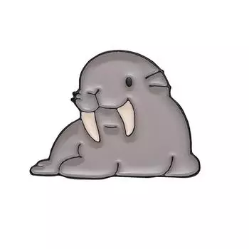 Забавная брошь «Животный океан» с милыми дизайнами медузы, кита, дельфина, морского конька и тюленя для всех XZ8695